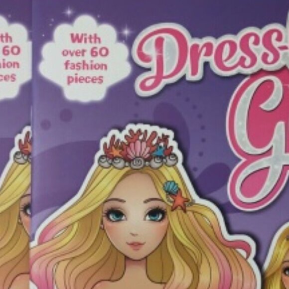 Set of sticker stylist book and 2 paper doll books - Picture 3 of 9